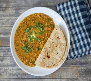 Dal Fry + Chapati (2 pieces)