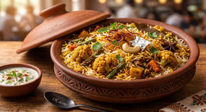 Sawan Special Veg Biryani