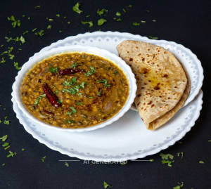 Dal Fry + Roti Tava (2 Pieces)