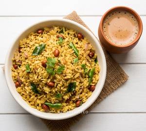 Masala Poha + Special Kulhad Tea