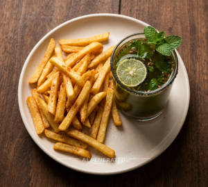 French Fry + Fresh Jal Jeera