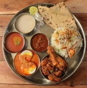 Chicken thali