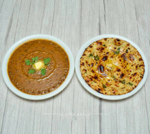 Dal Butter + Butter Missi Roti (1 piece)