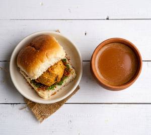 Vada Pav + Special Kulhad Tea