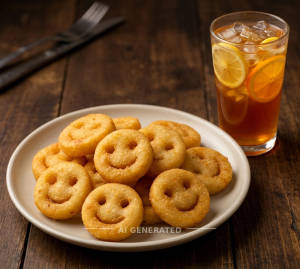 Smiley Fries + Iced Tea