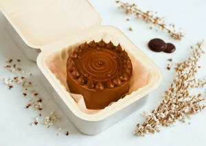 Cocoa Swirl Bento Cake