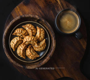 Veg Crispy Momos + Hot Coffee