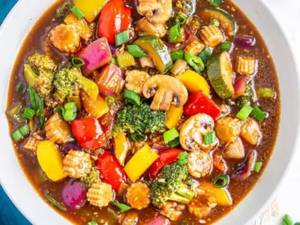 Veg In Hot Garlic Sauce