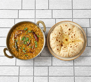 Dal Fry + Chapati (1 Piece)
