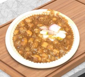 Chole Masla Plate Full