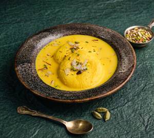 Kesar Rasmalai (1 Pc)