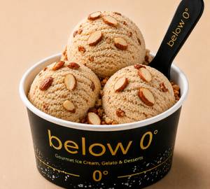 Roasted almond icecreams