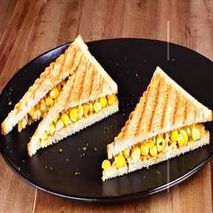 Cheese corn sandwich