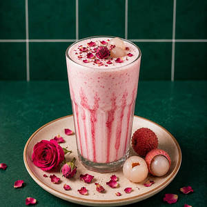 Strawberry And Lichi Shake