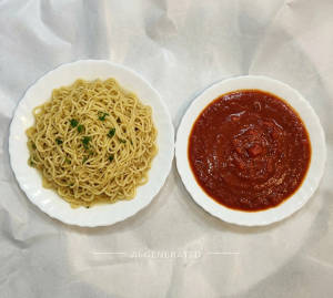 Plain Maggie + Tomato Sauce