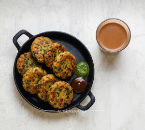 Methi Tikki + Kadak Chai