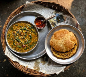 Dal Shak Extra + Dal Poori (1 piece)