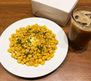 Sweetcorn + Cold Coffee