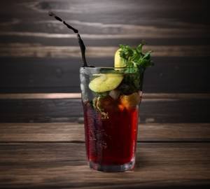 Blue mint mojito