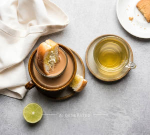 Chai Bun Maska + Green Tea