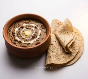 Dal Makhani + Rumali Roti (2 pieces)