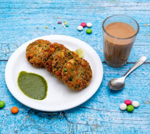 Bombay Cutlet + Special Tea