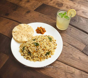 Arusi parubu rice + Lemon Juice