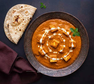 Paneer Butter Masala + Roti (2 pieces)