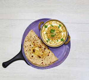 Malai Sev Bhaji + Butter Chapati (1 Piece)