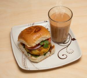 Bun Tikki + Tea