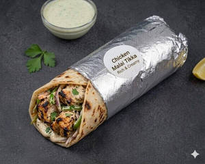 Chicken Malai Tikka Roll