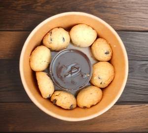 Mini cookie with dip