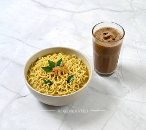 Plain Hamesha Maggi + Cold Coffee