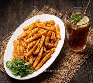 Peri Peri Fries + Classic Iced Tea