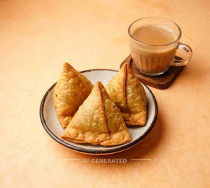 Samosa + Tea
