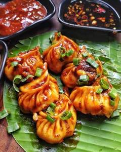 Chilli garlic momo