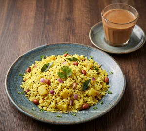 Poha + Chai