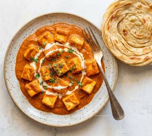 Paneer Butter Masala + Laccha Paratha (1 Piece)