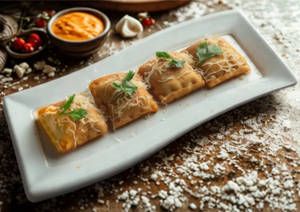 Pizza Cheese Pockets (4 Pcs)