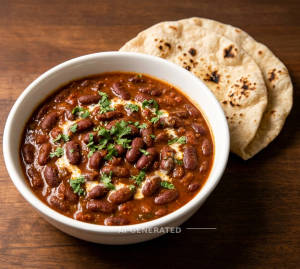 Rajma Masala + Plate Tawa Roti (2 pieces)