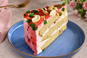 Mawa Rose Falooda Pastry