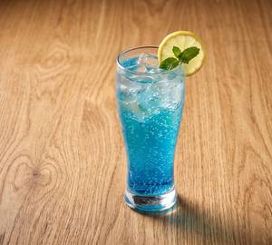 Blue Fizz Mocktail