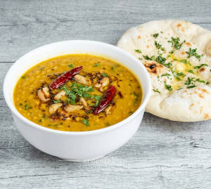 Dal Tadka + Plain Kulcha (1 piece)