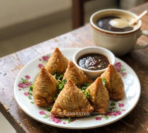 Chota Samosa Party + Coffee
