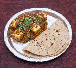 Paneer Chatpata + Tawa Roti (2 pieces)
