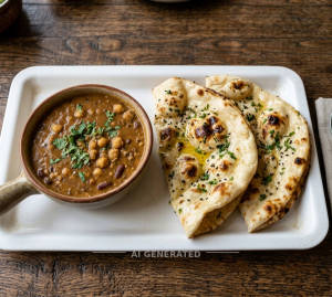 Chana Masala + Tandoori Roti (2 pieces)