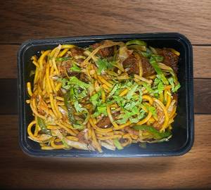 Veg manchurian noodles