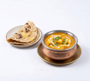 Shahi Paneer + Roti Tawa Butter (1 piece)
