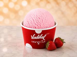 Ripe Strawberry Ice Cream