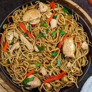 Chicken Garlic Noodles